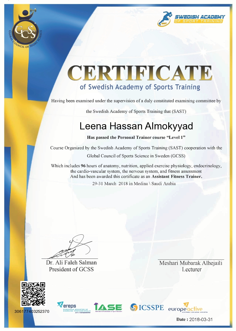 Leena Hassan Almokyyad